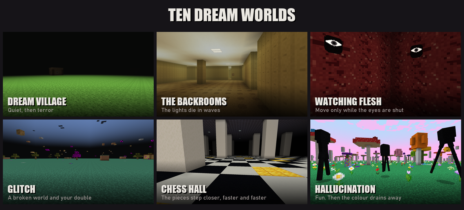 Dream worlds